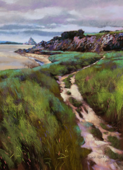 Named contemporary work « Sentier du Grouin du Sud », Made by PATRICK HENRY