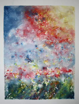 Named contemporary work « Le retour du printemps », Made by MARWANART