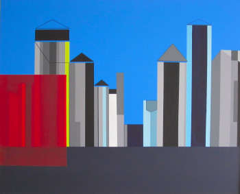 Named contemporary work « Big Apple », Made by PADDY