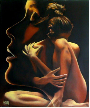 Named contemporary work « Sensualité », Made by AURORE ALEXIS