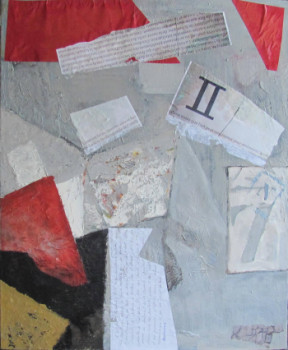 Named contemporary work « Au rythme de l'écriture. », Made by PIERRE BONNECARRERE