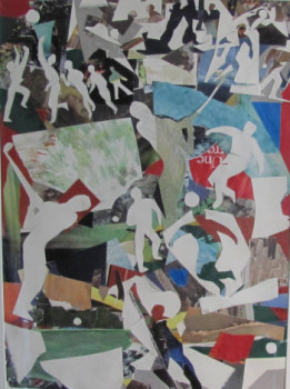 Named contemporary work « Sports », Made by PIERRE BONNECARRERE