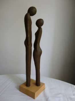 Named contemporary work « Couple 3 », Made by NR