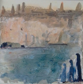 Named contemporary work « Peinture 4029 », Made by MURIEL MELIN