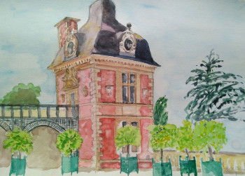 Named contemporary work « L'orangerie de La Motte St Héray », Made by BARTLET-DROUZY