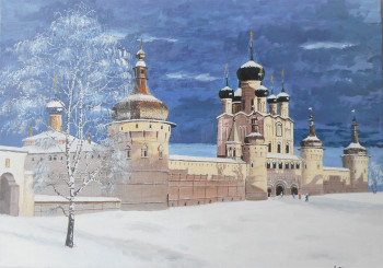 Named contemporary work « ROSTOV. Le kremlin », Made by ANDRé FEODOROFF