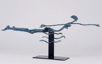 Named contemporary work « LA GRANDE TRAVERSÉE », Made by SOPHIE PIGEON