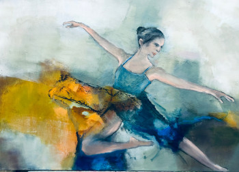 Named contemporary work « Dancing Queen », Made by VIVIANE LESZCZYNSKI