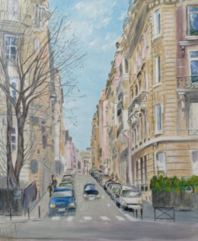 Named contemporary work « Avenue Georges Mandel 2 », Made by HUGHES DE LA TAILLE