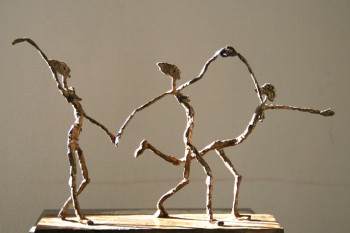 Named contemporary work « LES FILLES DU FLEUVE (bébé) », Made by SOPHIE PIGEON
