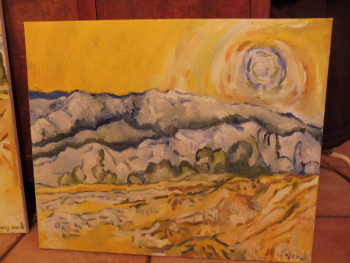 Named contemporary work « PAYSAGE », Made by FAYARD