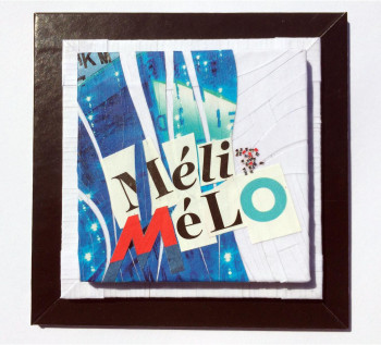 Named contemporary work « Méli Mélo 1 », Made by BALDISSERRI VéRONIQUE