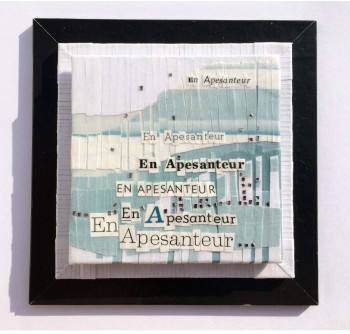 Named contemporary work « En apesanteur 1 », Made by BALDISSERRI VéRONIQUE