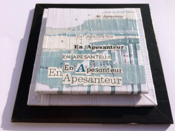 Named contemporary work « En apesanteur », Made by BALDISSERRI VéRONIQUE