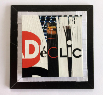 Named contemporary work « Déclic 1 », Made by BALDISSERRI VéRONIQUE