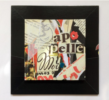 Named contemporary work « Appelle moi 1 », Made by BALDISSERRI VéRONIQUE