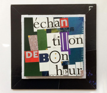 Named contemporary work « Échantillon de bonheur », Made by BALDISSERRI VéRONIQUE
