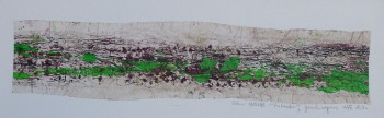 Named contemporary work « LES LANDES 2 », Made by MARIE-PIERRE ESTEVE