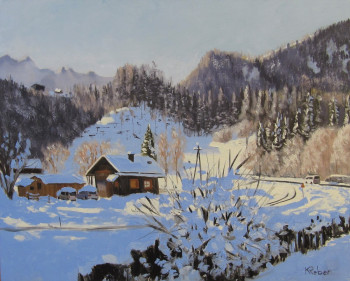 Named contemporary work « Chalet de chasse dans le Hohe Tauern », Made by REBER KAROL