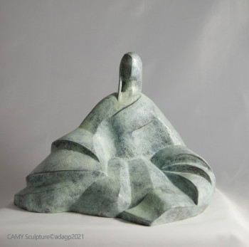 Named contemporary work « Claire et calme », Made by CAMY