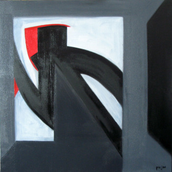 Named contemporary work « La fuite », Made by PICJAC