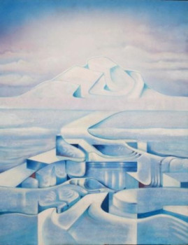 Named contemporary work « Pays de neige. Pais de nèu », Made by CAVATORE GUI