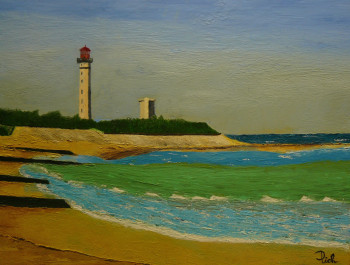 Named contemporary work « Le Phare et la Tour des Baleines », Made by PICH
