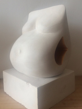 Named contemporary work « Pregnant », Made by MARC CASES