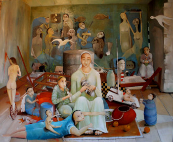 Named contemporary work « domus dei sapieniam », Made by PATRASCU