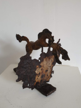 Named contemporary work « Chawane », Made by MURIEL MAREC