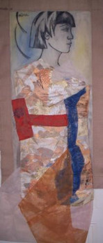 Named contemporary work « Amina », Made by VEROSETO