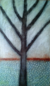 Named contemporary work « Portrait d'arbre, 2 », Made by SARAH MERY