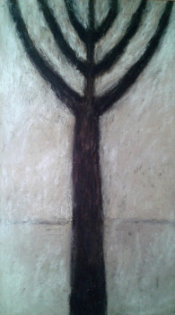 Named contemporary work « Portrait d'arbre », Made by SARAH MERY