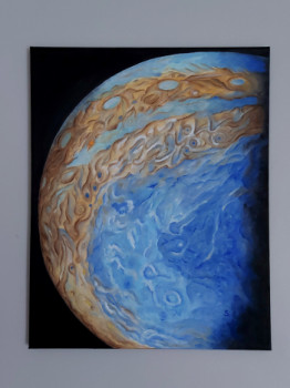 Named contemporary work « Jupiter 2 », Made by S.