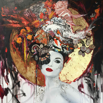 Named contemporary work « Souvenir », Made by VALéRIE MAUGERI