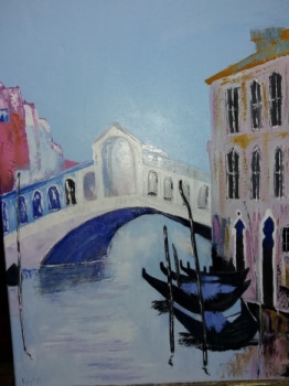 Named contemporary work « Rialto », Made by KRYS