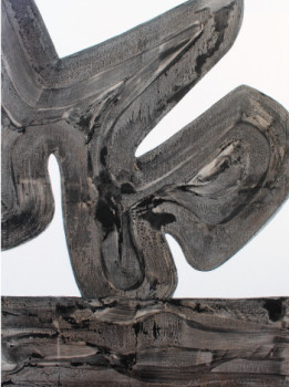 Named contemporary work « Fusain 4926 », Made by STéPHANE PAILLOT