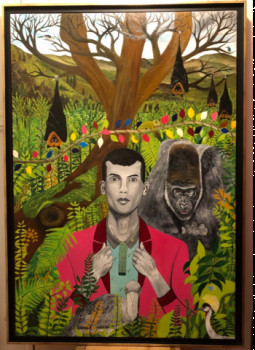 Named contemporary work « Stromae 4 ( Rwanda ) Les racines de Paul ... », Made by FRANK