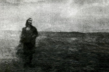 Named contemporary work « La Mer monte..... », Made by PHILIPPE BERTHIER