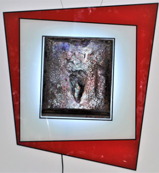 Named contemporary work « " Lun'Aire 1 " », Made by GIL'BER PAUTLER