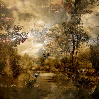 Named contemporary work « Fragment du Paysage 7846 », Made by DIDIER CLAES