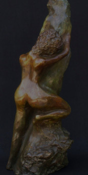 Named contemporary work « Auprès de mon arbre », Made by DOMIEL