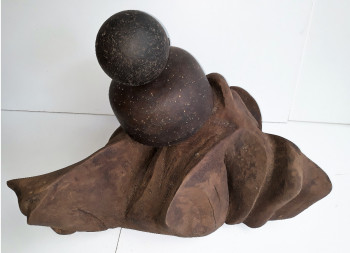 Named contemporary work « Re-création 2- 2016 », Made by JEAN PIERRE BERTAINA
