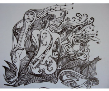Named contemporary work « Concert lyrique », Made by SALVADOR