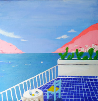 Named contemporary work « Vue sur mer », Made by TEDA