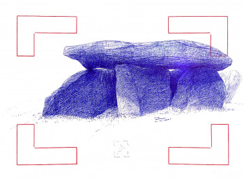 Named contemporary work « lieux de mémoire 2 », Made by FERREIRA-ROCHA  /  LUARFR