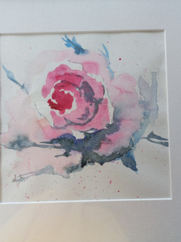 Named contemporary work « Rose eternelle », Made by MUCH