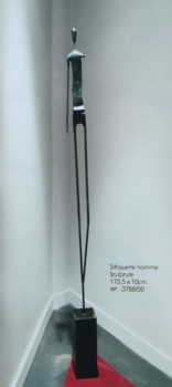 Named contemporary work « SILOUHETTE HOMME », Made by CRAZYART DOMINIQUE DOERR