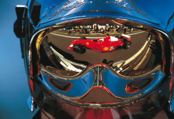 Named contemporary work « Rubens Barrichello. Ferrari. F1 », Made by DOMINIQUE LEROY
