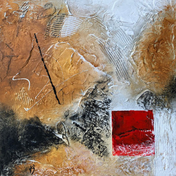 Named contemporary work « ABSTRACT 20 01 », Made by JCBESSON